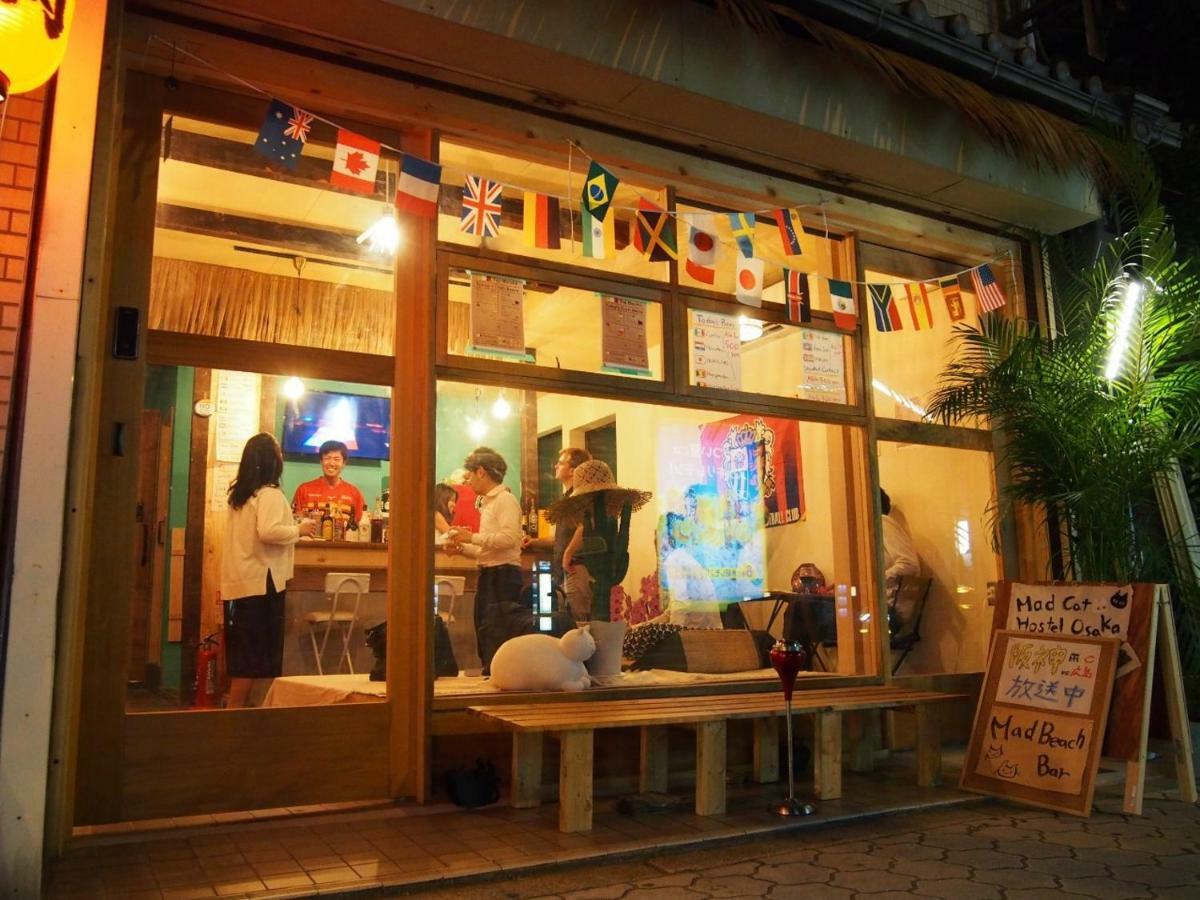 Mad Cat Hostel Osaka & Bar Εξωτερικό φωτογραφία